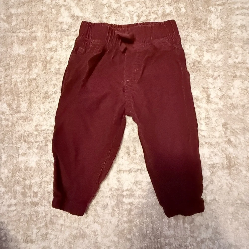 Carter's Maroon Kids Casual Bottoms size 9M